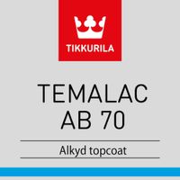 TEMALAC AB 70, alkydový vrchný náter, TIKKURILA