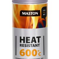 Farba v spreji s tepelnou odolnosťou do +600°C, Maston