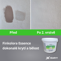 FINKOLORA ESSENCE, oteruvzdorná hlboko matná farba