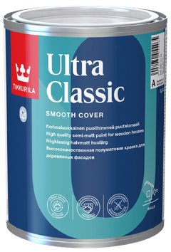 ULTRA CLASSIC, krycia farba na drevo, TIKKURILA