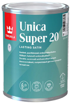 UNICA SUPER 20, lak na drevo, TIKKURILA