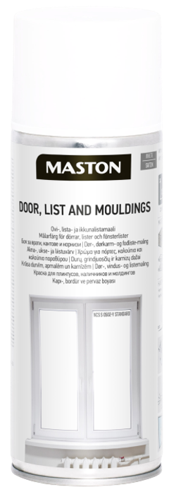 SPRAYPAINT MASTON DOOR, WINDOW, LIST AND MOULDINGS