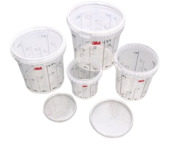 MIXING CUP AND LID