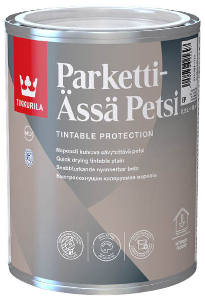 PARKETTI ÄSSÄ PETSI, interiérové moridlo, TIKKURILA