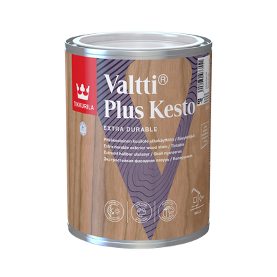 VALTTI PLUS KESTO, tenkovrstvá lazúra na drevo, TIKKURILA