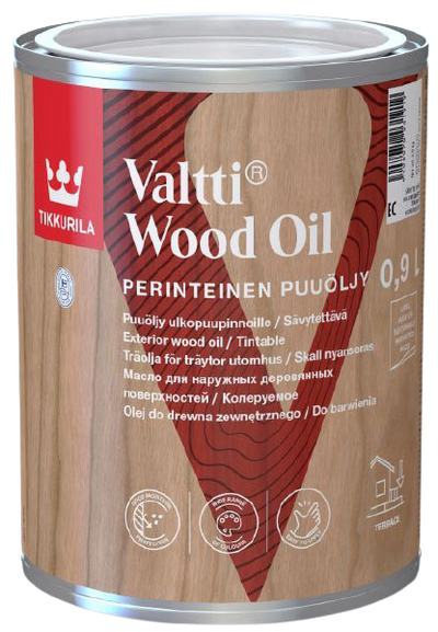 VALTTI WOOD OIL, tradičný olej na drevo, TIKKURILA