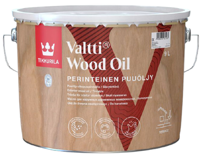 Valtti wood oiluuöljy 9 l tradičný olej na drevo