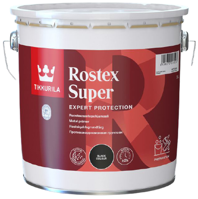 ROSTEX SUPER, antikorózna základná farba na kov, TIKKURILA