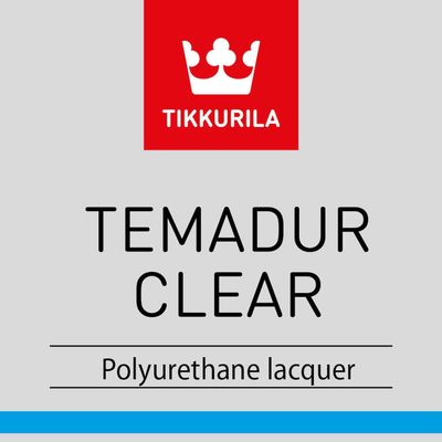 TEMADUR CLEAR, polyuretánový lak, TIKKURILA