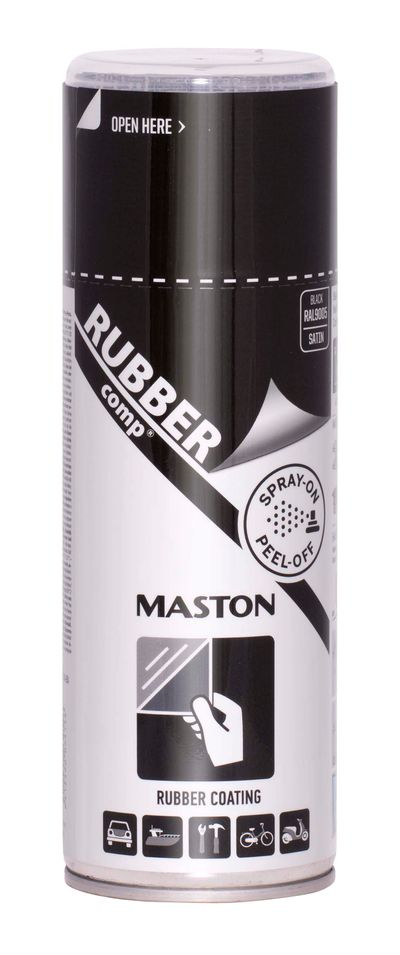 RUBBERCOMP, gumový náter v spreji, MASTON
