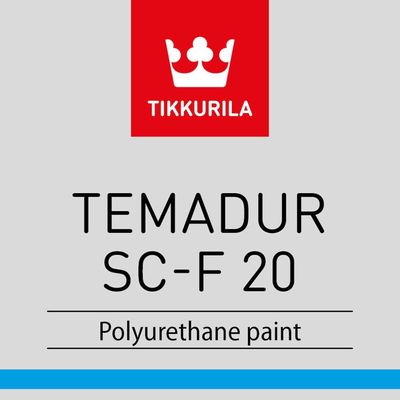 TEMADUR SC-F 20, polyuretánová antikorózna farba, TIKKURILA