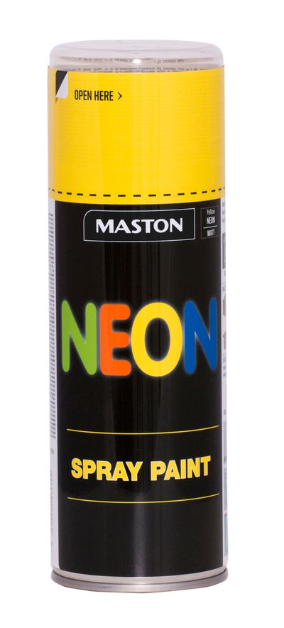 Spraypaint neon yellow 400ml neonová barva ve spreji