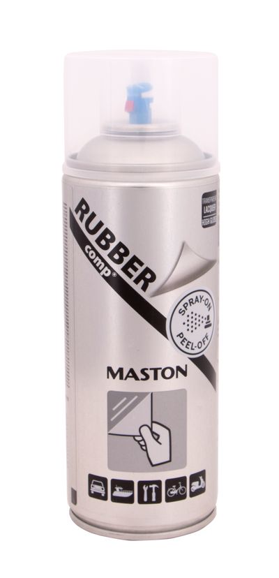 Spray rubbercomp transparent high gloss 400 ml speciální gumový nátěr ve spreji