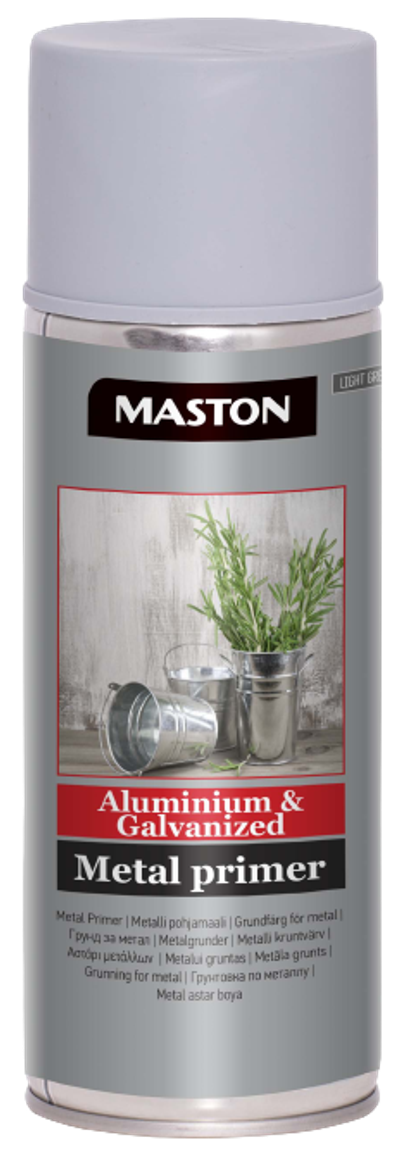 SPRAYPAINT MASTON ALUMINIUM & GALVANIZED METAL PRIMER