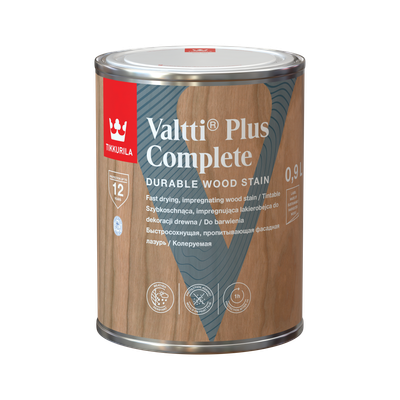 VALTTI PLUS COMPLETE, lazúra na drevo, TIKKURILA