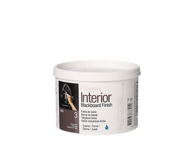 INTERIOR BLACKBOARD FINISH