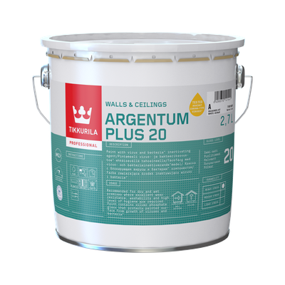 ARGENTUM 20, antibakteriálna farba, TIKKURILA