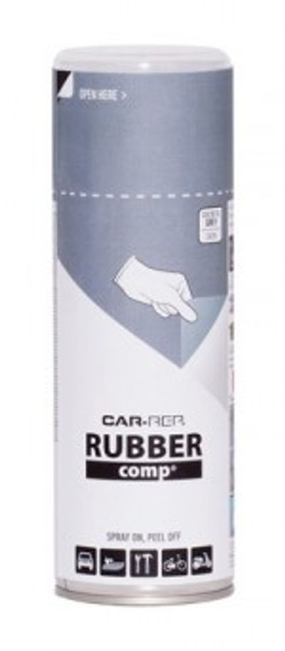 Spray car-rep rubbercomp gun metal grey 400ml speciální gumový nátěr ve spreji