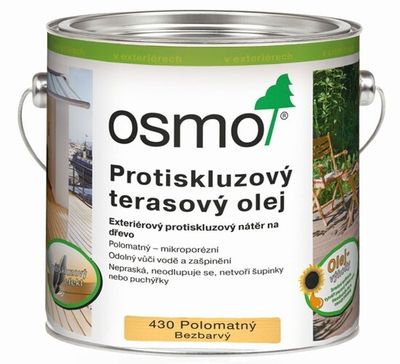 PROTIŠMYKOVÝ TERASOVÝ OLEJ