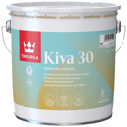 KIVA 30, nábytkový lak, TIKKURILA