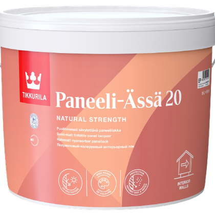 PANEELI ÄSSÄ 20, lak na drevené obklady, TIKKURILA
