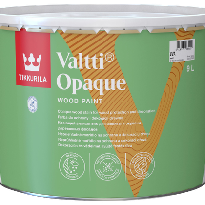 VALTTI OPAQUE, krycia farba na drevo, TIKKURILA