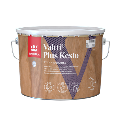 VALTTI PLUS KESTO, tenkovrstvá lazúra na drevo, TIKKURILA