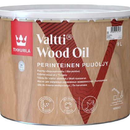 VALTTI WOOD OIL, tradičný olej na drevo, TIKKURILA