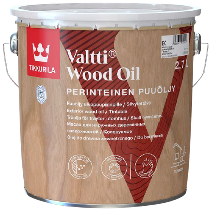VALTTI WOOD OIL, tradičný olej na drevo, TIKKURILA