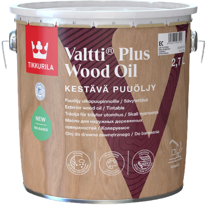 VALTTI WOOD OIL AKVA, olej na drevo, TIKKURILA