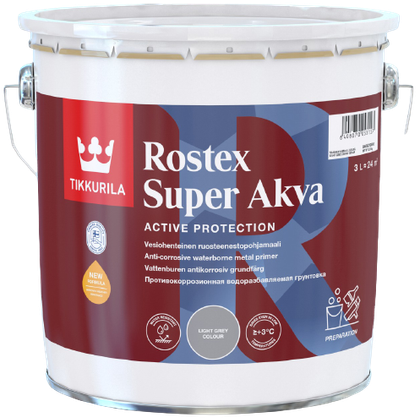 ROSTEX SUPER AKVA, základ na kov, TIKKURILA