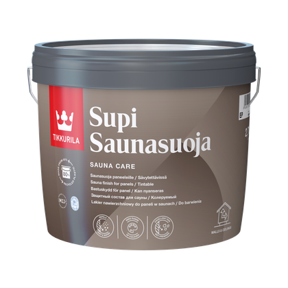SUPI SAUNASUOJA, lak do vlhkých miestností, TIKKURILA