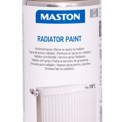 SPRAYPAINT RADIATOR, farba v spreji na radiátor, MASTON