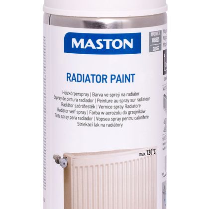 SPRAYPAINT RADIATOR, farba v spreji na radiátor, MASTON