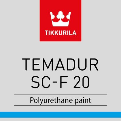 TEMADUR SC-F 20, polyuretánová antikorózna farba, TIKKURILA