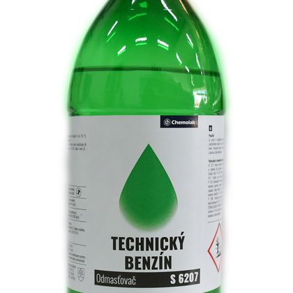 TECHNICKÝ BENZÍN, odmasťovanie, Chemolak