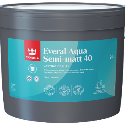 EVERAL AQUA SEMI MATT 40 Exterier
