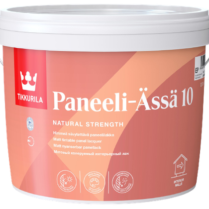 PANEELI ÄSSÄ 10, lak na drevené obklady, TIKKURILA