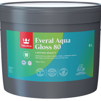 EVERAL AQUA GLOSS 80 Interiér