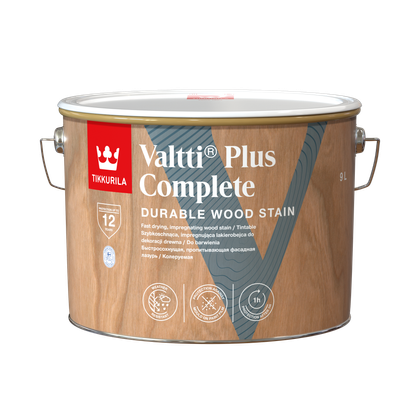 VALTTI PLUS COMPLETE, lazúra na drevo, TIKKURILA