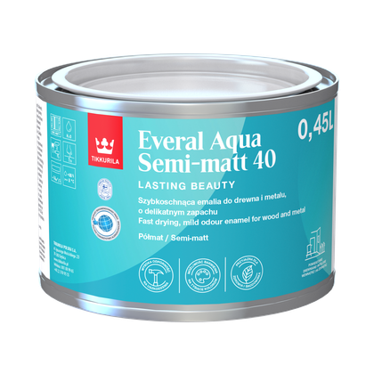 EVERAL AQUA SEMI MATT 40 Exterier