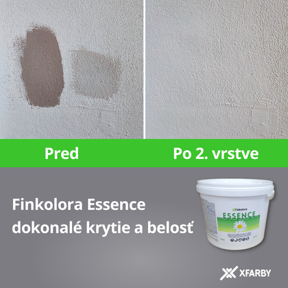 FINKOLORA ESSENCE, oteruvzdorná hlboko matná farba