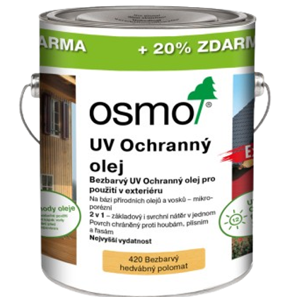 UV OCHRANNÝ OLEJ BEZFAREBNÝ 420