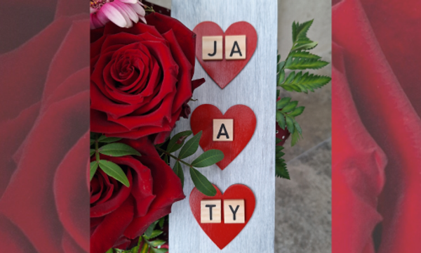 Valentínske dekorácie - návod krok za krokom