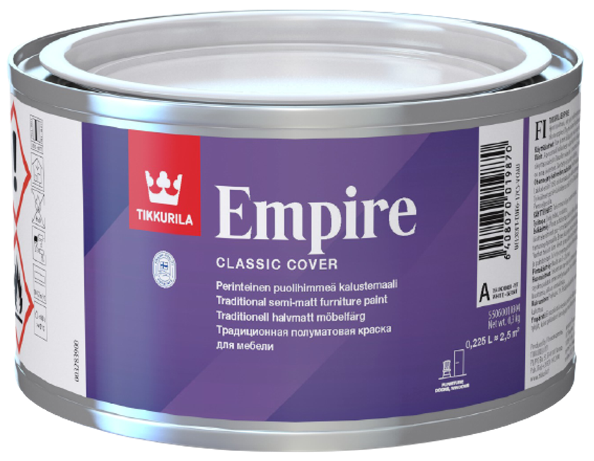 EMPIRE, farba na nábytok, TIKKURILA