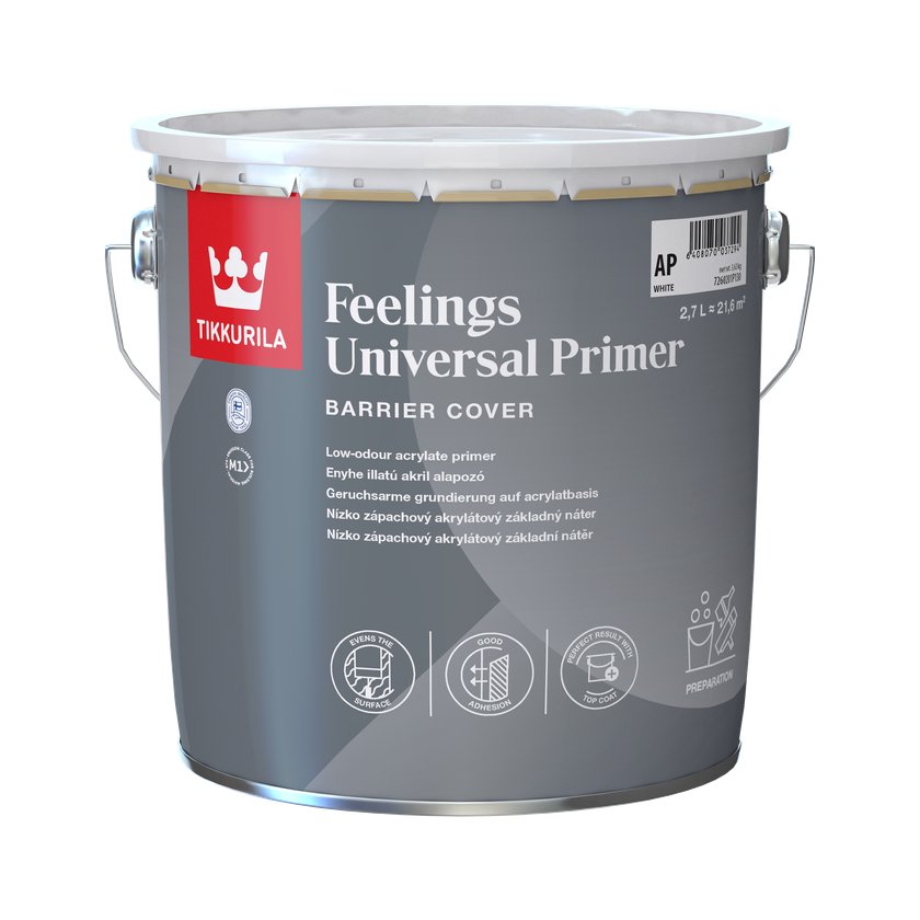 FEELINGS UNIVERSAL PRIMER, univerzálny základ, TIKKURILA