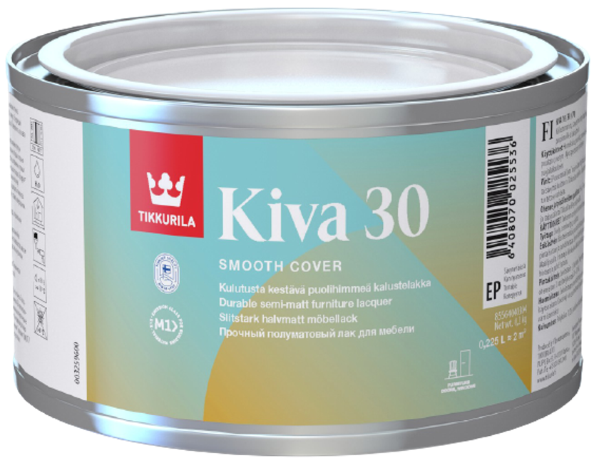 KIVA 30, nábytkový lak, TIKKURILA