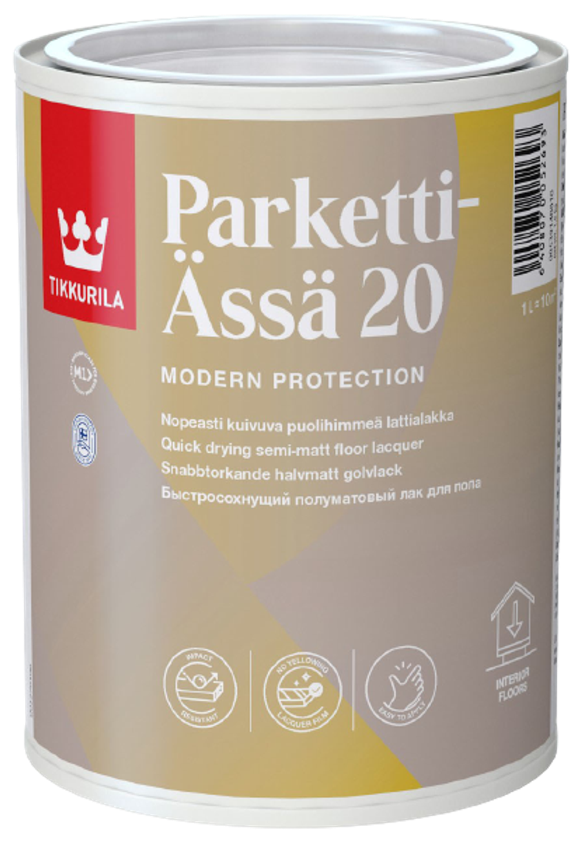 PARKETTI ÄSSÄ 50, lak na drevo, TIKKURILA