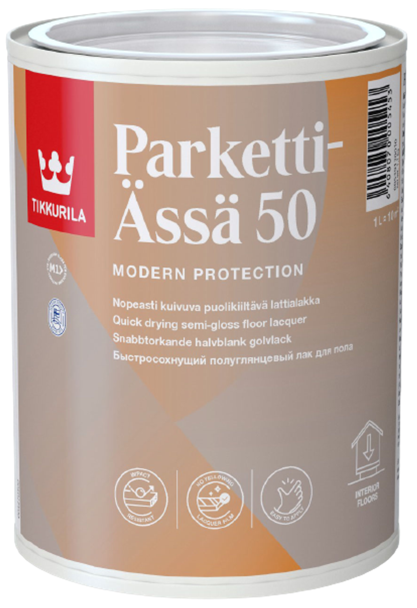 PARKETTI ÄSSÄ 50, lak na drevo, TIKKURILA
