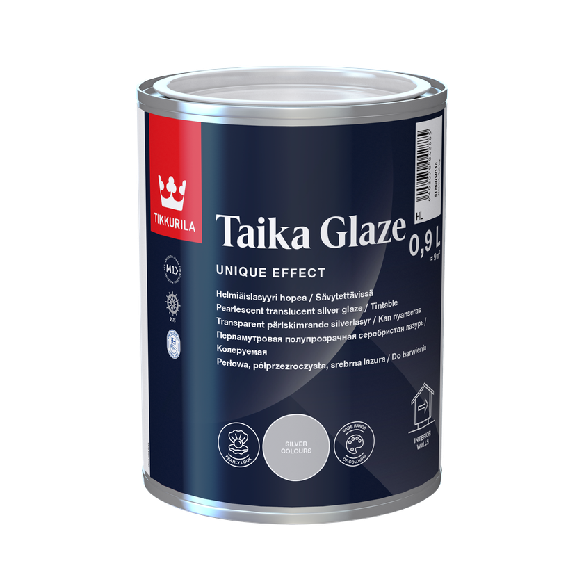TAIKA PEARL GLAZE, perleťová glazúra, TIKKURILA